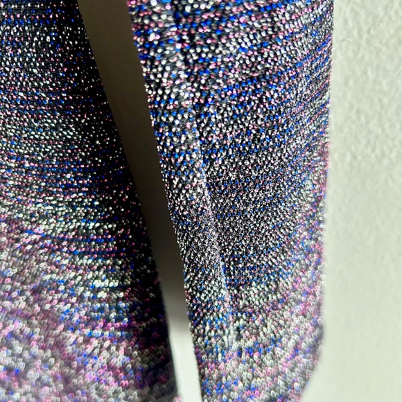 Ramy Brook Portia Metallic Bodycon Mini Dress Multi Colorway Size XL - Picture 8 of 12